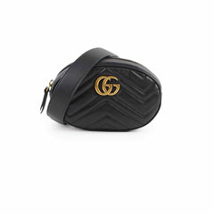 Gucci Marmont Belt Bag Black 65cm