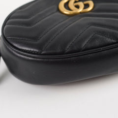Gucci Marmont Belt Bag Black 65cm