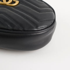 Gucci Marmont Belt Bag Black 65cm