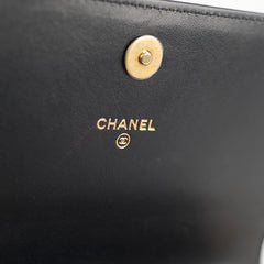 Chanel Boy Wallet On Chain WOC Caviar Black