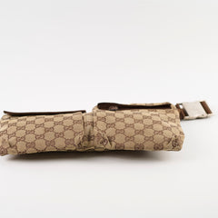 Gucci GG Double Pocket Belt Bag