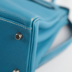 Deal of The Week - Hermes Kelly 28 Togo Leather Blue Jeans - G square (2003)