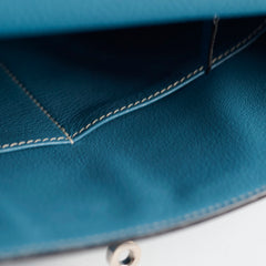 Deal of The Week - Hermes Kelly 28 Togo Leather Blue Jeans - G square (2003)