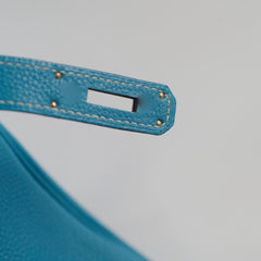 Deal of The Week - Hermes Kelly 28 Togo Leather Blue Jeans - G square (2003)