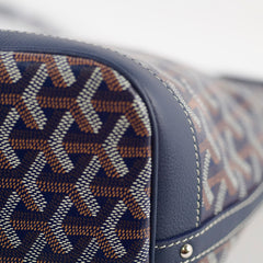 Goyard Petit Flot Bucket Bag Navy