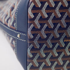 Goyard Petit Flot Bucket Bag Navy