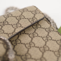 Gucci Dionysus GG Supreme Wallet on Chain WOC