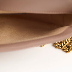 Gucci GG Supermini Marmont Matelasse Dusty Pink