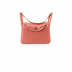Hermes Lindy 30 Flamingo Clemence PHW 2013