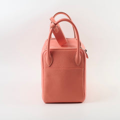 Hermes Lindy 30 Flamingo Clemence PHW 2013