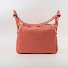 Hermes Lindy 30 Flamingo Clemence PHW 2013