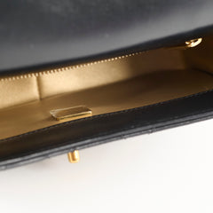 Chanel Seasonal Shoulder Bag Lambskin Black