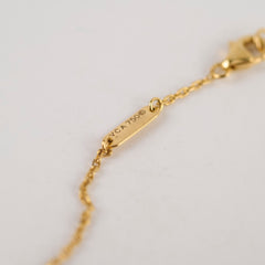 Van Cleef & Arpels Vintage Alhambra 18k Yellow Gold Necklace