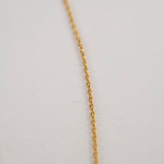 Van Cleef & Arpels Vintage Alhambra 18k Yellow Gold Necklace