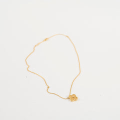 Van Cleef & Arpels Vintage Alhambra 18k Yellow Gold Necklace