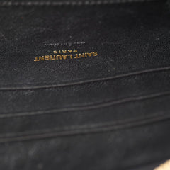 Saint Laurent Mini Camera Lou Crossbody Bag Black