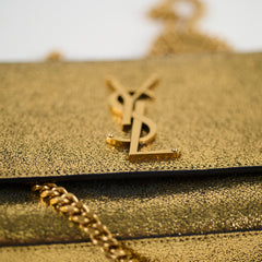 Saint Laurent Small Kate Gold Metallic