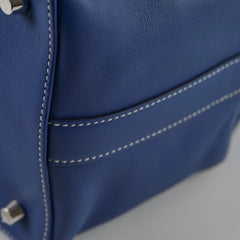 Hermes Toolbox 20 Verso Swift Blue C Stamp