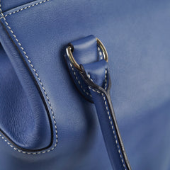 Hermes Toolbox 20 Verso Swift Blue C Stamp