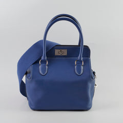 Hermes Toolbox 20 Verso Swift Blue C Stamp