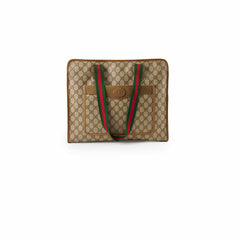 Gucci GG Surpreme Sherry Line Tote Brown