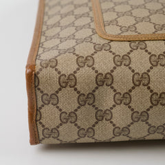 Gucci GG Surpreme Sherry Line Tote Brown