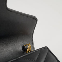 Gucci Marmont Matelasse Crossbody Bag Black