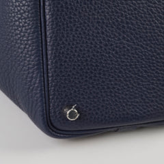 Hermes Picotin 18 Blue Nuit/France Clemence Z stamp
