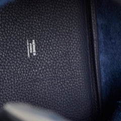 Hermes Picotin 18 Blue Nuit/France Clemence Z stamp