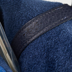 Hermes Picotin 18 Blue Nuit/France Clemence Z stamp