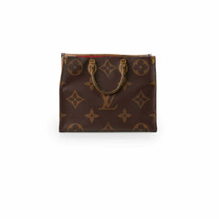 Louis Vuitton On The Go GM Reverse Monogram Micorchip
