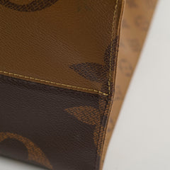 Louis Vuitton On The Go GM Reverse Monogram Micorchip