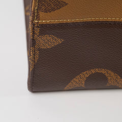 Louis Vuitton On The Go GM Reverse Monogram Micorchip