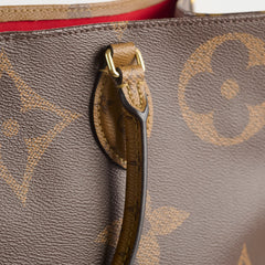 Louis Vuitton On The Go GM Reverse Monogram Micorchip