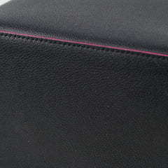 Louis Vuitton Lock Me Bucket Bag Black/Fuschia