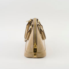 Louis Vuitton Alma BB Vernis Beige