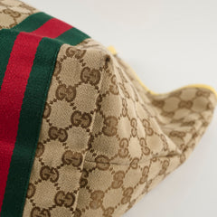 Gucci GG supreme Canvas Tote Bag Yellow