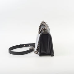 Chanel Lambskin Old Medium Black Series 20