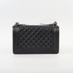 Chanel Lambskin Old Medium Black Series 20