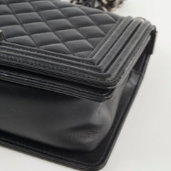 Chanel Lambskin Old Medium Black Series 20