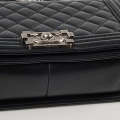Chanel Lambskin Old Medium Black Series 20