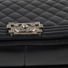 Chanel Lambskin Old Medium Black Series 20