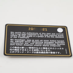 Chanel Lambskin Old Medium Black Series 20