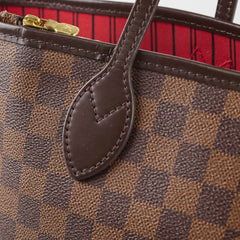 Louis Vuitton Neverfull MM Damier Ebene Microchip