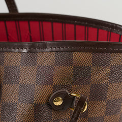 Louis Vuitton Neverfull MM Damier Ebene Microchip