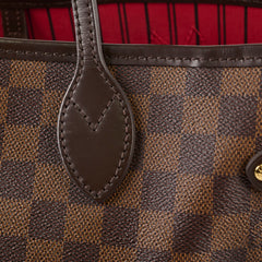 Louis Vuitton Neverfull MM Damier Ebene Microchip
