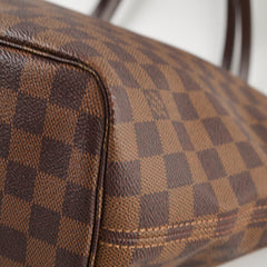 Louis Vuitton Neverfull MM Damier Ebene Microchip