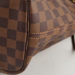 Louis Vuitton Neverfull MM Damier Ebene Microchip