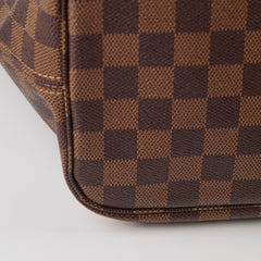 Louis Vuitton Neverfull MM Damier Ebene Microchip