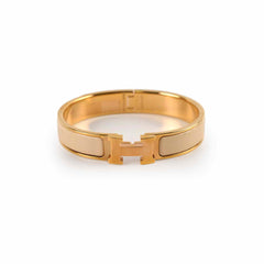 Hermes Clic H Bracelet GM Poussin